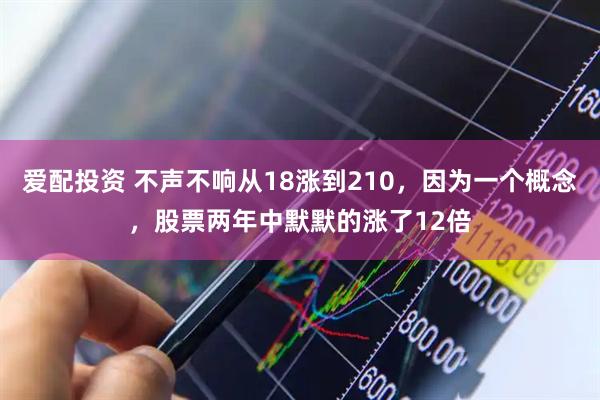 爱配投资 不声不响从18涨到210，因为一个概念，股票两年中默默的涨了12倍