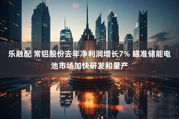 乐融配 常铝股份去年净利润增长7% 瞄准储能电池市场加快研发和量产