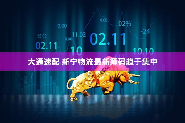 大通速配 新宁物流最新筹码趋于集中