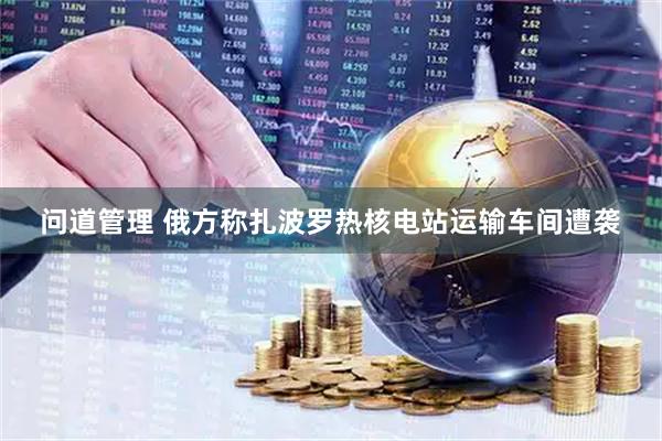 问道管理 俄方称扎波罗热核电站运输车间遭袭